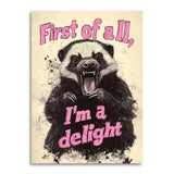 First of All, I’m a Delight