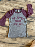 Dripping Springs 1853 - Baseball Tee