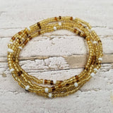 Handmade Layered Seed Bead Bracelet