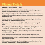 Rainbow Vision Undated Planner