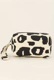 Leopard Print Cosmetic Makeup Travel Bag