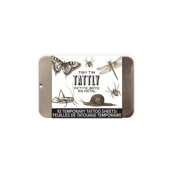 Insects Tiny Tattoo Tin