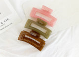 Jumbo 4-Inch Jelly Hair Clip