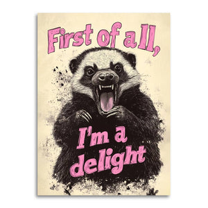 First of All, I’m a Delight