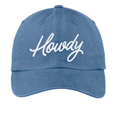 Howdy Cursive Baseball Cap