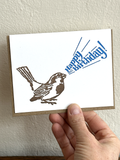 Birdie Birthday Card