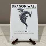 Dragon 3D PaperCraft Origami Wall Art