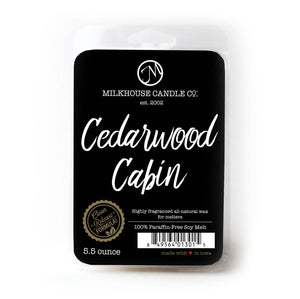 5.5 oz Wax Melts: Cedarwood Cabin