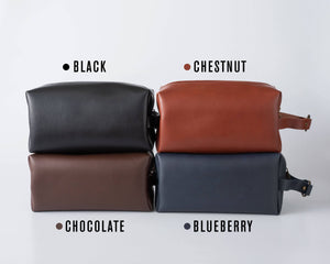 Vegan Leather Dopp Kit