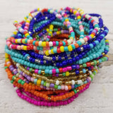 Handmade Layered Seed Bead Bracelet