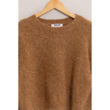 Wool Blend Cropped Sweater