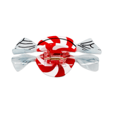 Peppermint Candy Claw Clip