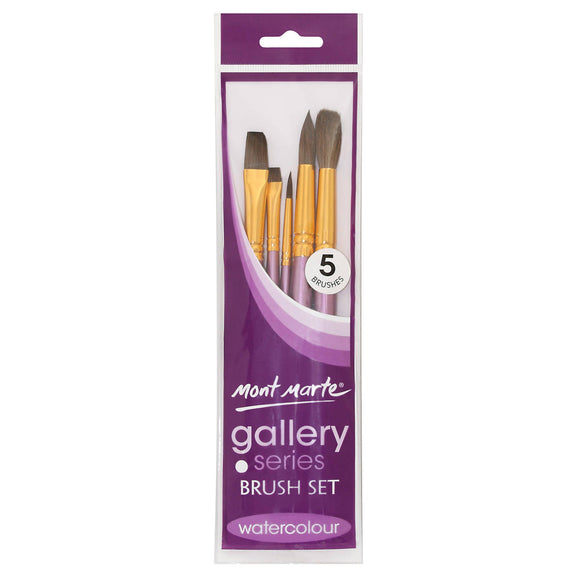 5 Brush Set Watercolor
