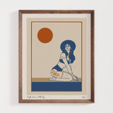 High Noon | Coastal Cowgirl Art Print