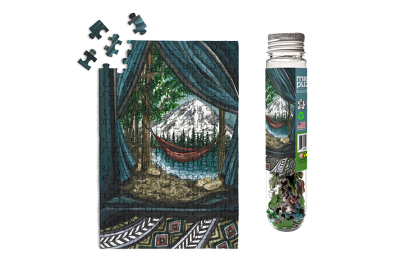 Mt. Rainier National Mini Puzzle Tube