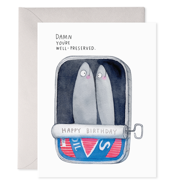 Sardines Birthday | Birthday Card