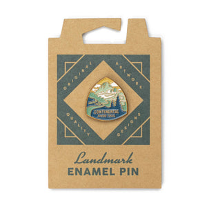 Continental Divide Trail Enamel Pin