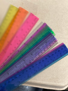 Plastic 12" Ruler