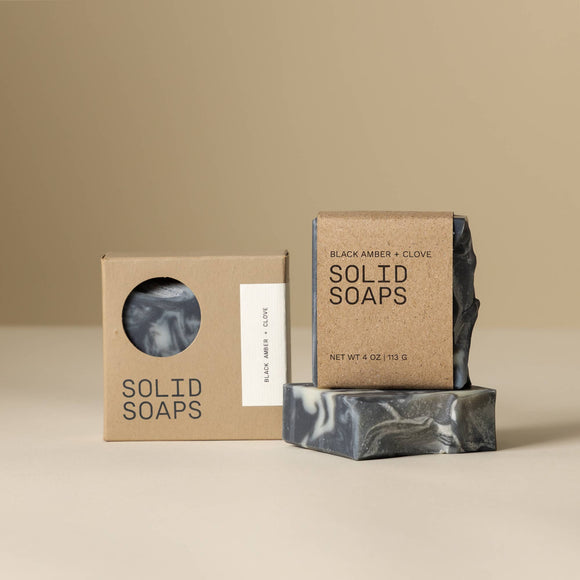 Black Amber +  Clove Soap