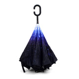 Big Bang Explosion Galaxy Double Layer Inverted Umbrella