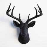 Faux Deer Head Sculpture Wall Mount