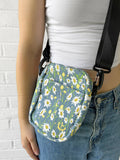 Crossbody Bag - Daisy Garden (Denim)