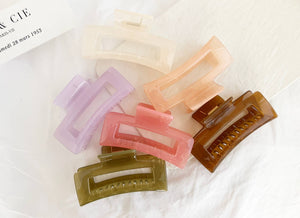 Jumbo 4-Inch Jelly Hair Clip