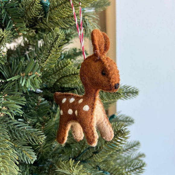 Fawn Deer Ornament