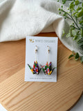 Origami Crane - Single Earrings