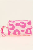 Leopard Print Cosmetic Makeup Travel Bag