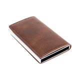 Brown Leather RFID Wallet
