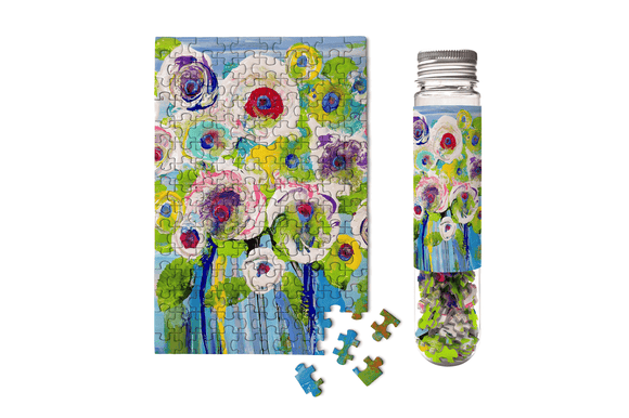 Bouquet of Beauty Mini Puzzle Tube