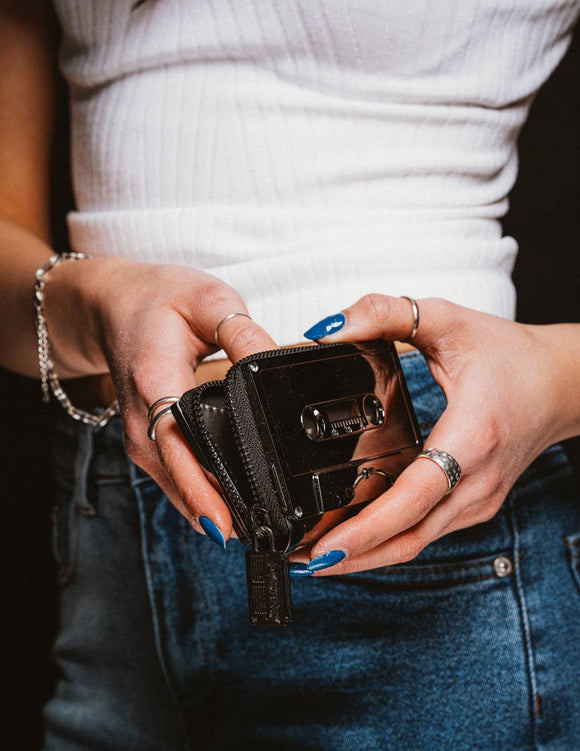 Retro Cassette Mixtape Wallet