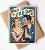 Best Husband Valentines Day Card