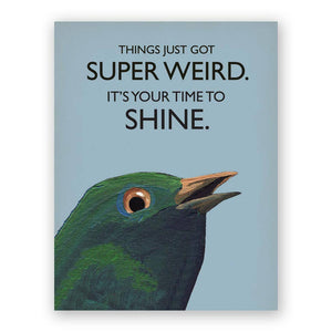 Super Weird Greeting Card