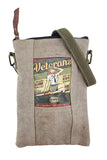 Recycled Military Tent Small Crossbody