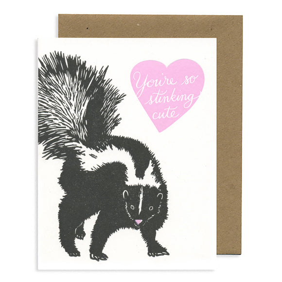Skunk Love card
