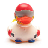 Rubber duck skier