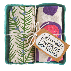 ROSEMARY & FIG- Tea Towel Set of 2