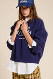Lucky Graphic Crewneck Knit Sweater