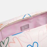 Hearts Large Travel Washbag