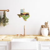 Texas Cutting Board with Artwork by Summer Stokes