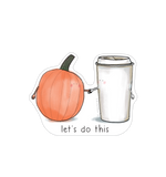 Pumpkin Spice Sticker