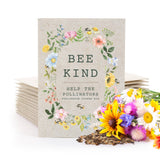 Bee Kind Help Pollinators Bee Seeds