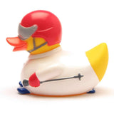 Rubber duck skier