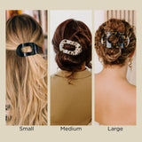 Flat Round Hair Clip | Large | Miss. Americana