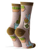 Cactus Hugs | Women's Western Premium Dress Socks