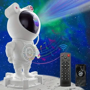 Astronaut Galaxy Projector with BT Speaker