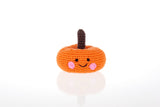 Handmade Orange Pumpkin Rattle