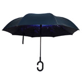 Big Bang Explosion Galaxy Double Layer Inverted Umbrella